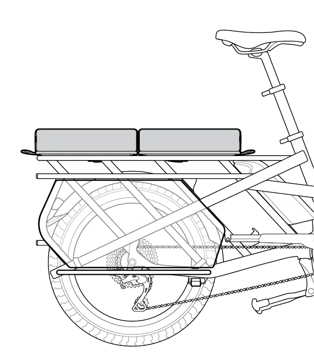 Sidekick Seat Pad Gen 1 Compatible Bikes and Setups Tern Bicycles